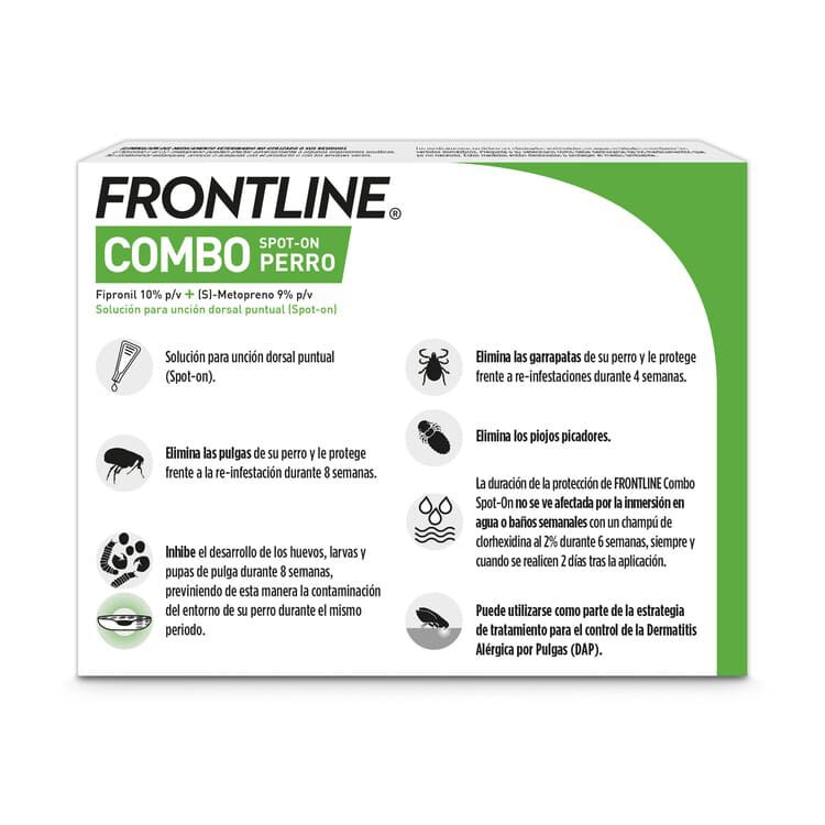 Frontline Spot On Combo Pipetas Antiparasitarias Perros 20 - 40 kg, , large Imagen numero 8